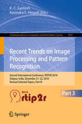 Santosh / Hegadi | Recent Trends in Image Processing and Pattern Recognition | E-Book | www2.sack.de