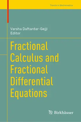 Daftardar-Gejji |  Fractional Calculus and Fractional Differential Equations | eBook | Sack Fachmedien