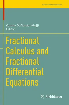 Daftardar-Gejji |  Fractional Calculus and Fractional Differential Equations | Buch |  Sack Fachmedien