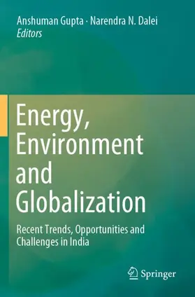 Gupta / Dalei |  Energy, Environment and Globalization | Buch |  Sack Fachmedien
