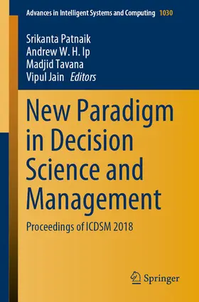 Patnaik / Ip / Tavana | New Paradigm in Decision Science and Management | E-Book | sack.de