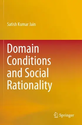Jain |  Domain Conditions and Social Rationality | Buch |  Sack Fachmedien