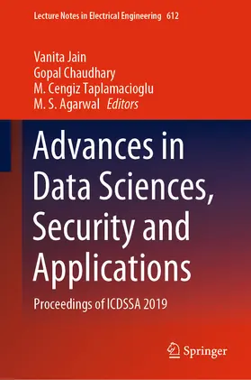 Jain / Chaudhary / Taplamacioglu |  Advances in Data Sciences, Security and Applications | eBook | Sack Fachmedien