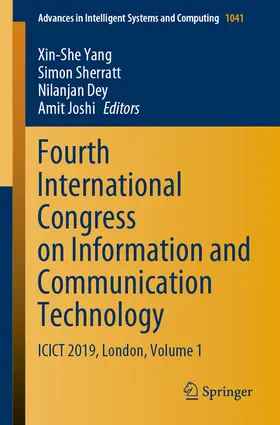 Yang / Sherratt / Dey | Fourth International Congress on Information and Communication Technology | E-Book | sack.de