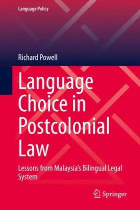 Powell |  Language Choice in Postcolonial Law | eBook | Sack Fachmedien
