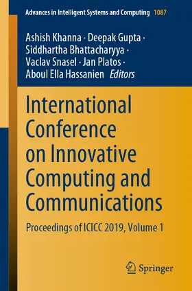 Khanna / Gupta / Bhattacharyya | International Conference on Innovative Computing and Communications | E-Book | sack.de