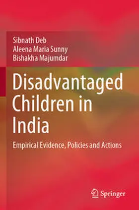 Deb / Sunny / Majumdar |  Disadvantaged Children in India | Buch |  Sack Fachmedien