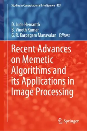 Hemanth / Manavalan / Kumar |  Recent Advances on Memetic Algorithms and its Applications in Image Processing | Buch |  Sack Fachmedien