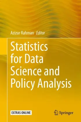 Rahman |  Statistics for Data Science and Policy Analysis | Buch |  Sack Fachmedien