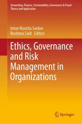 Saidon / Said |  Ethics, Governance and Risk Management in Organizations | Buch |  Sack Fachmedien