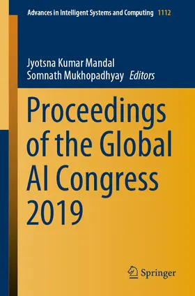 Mandal / Mukhopadhyay | Proceedings of the Global AI Congress 2019 | E-Book | sack.de