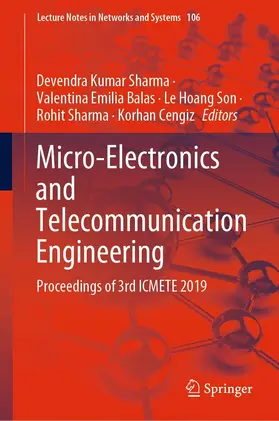 Sharma / Balas / Son | Micro-Electronics and Telecommunication Engineering | E-Book | sack.de