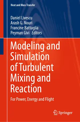 Livescu / Nouri / Battaglia |  Modeling and Simulation of Turbulent Mixing and Reaction | eBook | Sack Fachmedien