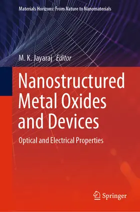 Jayaraj |  Nanostructured Metal Oxides and Devices | eBook | Sack Fachmedien