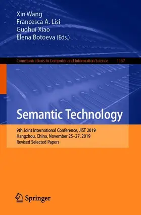 Wang / Lisi / Xiao |  Semantic Technology | Buch |  Sack Fachmedien