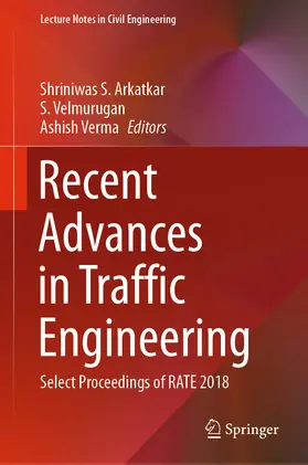 Arkatkar / Velmurugan / Verma |  Recent Advances in Traffic Engineering | eBook | Sack Fachmedien