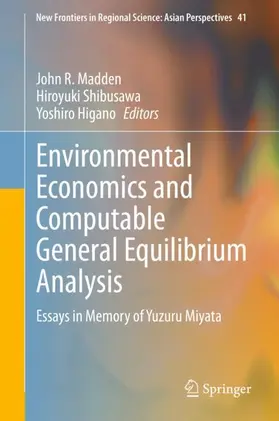 Madden / Higano / Shibusawa |  Environmental Economics and Computable General Equilibrium Analysis | Buch |  Sack Fachmedien