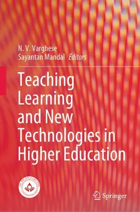 Varghese / Mandal |  Teaching Learning and New Technologies in Higher Education | Buch |  Sack Fachmedien