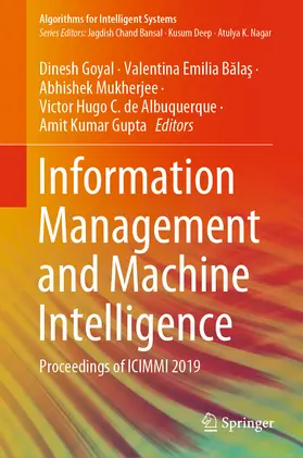Goyal / Balas / Balas | Information Management and Machine Intelligence | E-Book | sack.de