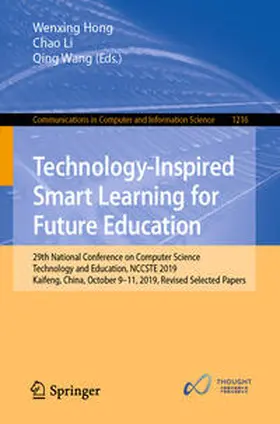 Hong / Li / Wang |  Technology-Inspired Smart Learning for Future Education | eBook | Sack Fachmedien