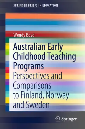 Boyd |  Australian Early Childhood Teaching Programs | eBook | Sack Fachmedien