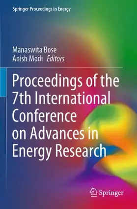 Modi / Bose |  Proceedings of the 7th International Conference on Advances in Energy Research | Buch |  Sack Fachmedien