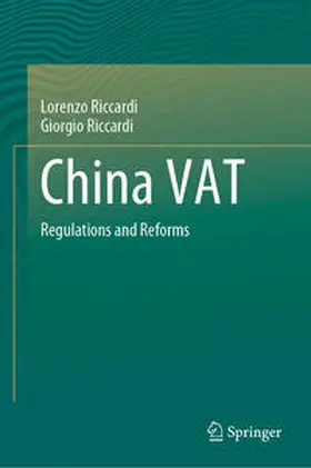Riccardi |  China VAT | Buch |  Sack Fachmedien