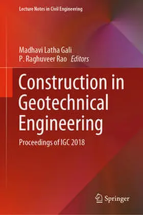Latha Gali / Raghuveer Rao | Construction in Geotechnical Engineering | E-Book | sack.de
