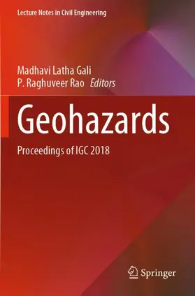 Raghuveer Rao / Latha Gali |  Geohazards | Buch |  Sack Fachmedien