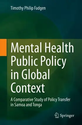 Fadgen |  Mental Health Public Policy in Global Context | Buch |  Sack Fachmedien