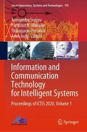 Senjyu / Joshi / Mahalle |  Information and Communication Technology for Intelligent Systems | Buch |  Sack Fachmedien