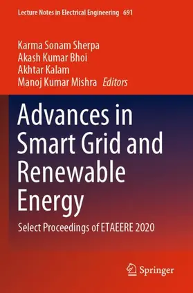 Sherpa / Mishra / Bhoi |  Advances in Smart Grid and Renewable Energy | Buch |  Sack Fachmedien