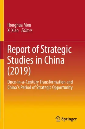 Men / Xiao |  Report of Strategic Studies in China (2019) | Buch |  Sack Fachmedien