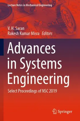 Misra / Saran |  Advances in Systems Engineering | Buch |  Sack Fachmedien