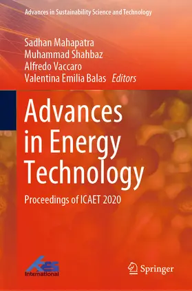 Mahapatra / Shahbaz / Vaccaro |  Advances in Energy Technology | eBook | Sack Fachmedien