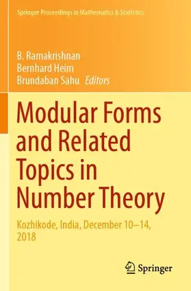 Ramakrishnan / Sahu / Heim |  Modular Forms and Related Topics in Number Theory | Buch |  Sack Fachmedien