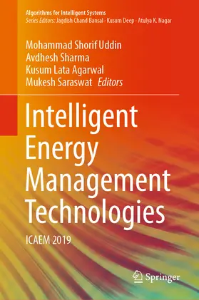 Shorif Uddin / Sharma / Agarwal | Intelligent Energy Management Technologies | E-Book | sack.de