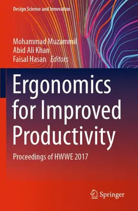 Muzammil / Hasan / Khan |  Ergonomics for Improved Productivity | Buch |  Sack Fachmedien