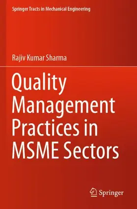 Sharma |  Quality Management Practices in MSME Sectors | Buch |  Sack Fachmedien