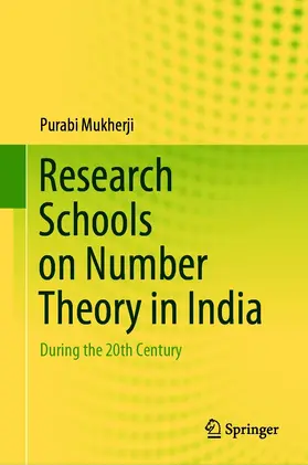 Mukherji | Research Schools on Number Theory in India | E-Book | sack.de
