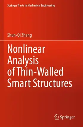 Zhang |  Nonlinear Analysis of Thin-Walled Smart Structures | Buch |  Sack Fachmedien