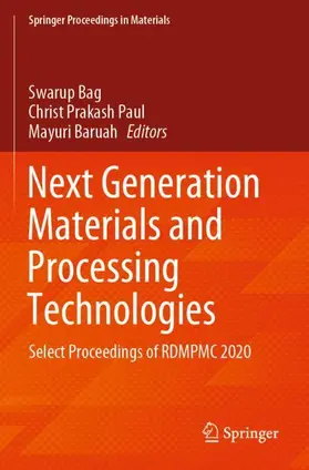 Bag / Baruah / Paul |  Next Generation Materials and Processing Technologies | Buch |  Sack Fachmedien