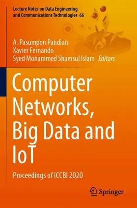 Pandian / Islam / Fernando |  Computer Networks, Big Data and IoT | Buch |  Sack Fachmedien