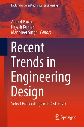 Parey / Kumar / Singh |  Recent Trends in Engineering Design | eBook | Sack Fachmedien
