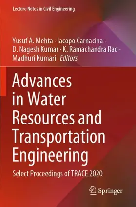 Mehta / Carnacina / Kumari | Advances in Water Resources and Transportation Engineering | Buch | 978-981-16-1305-0 | sack.de