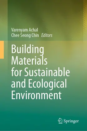 Achal / Chin | Building Materials for Sustainable and Ecological Environment | E-Book | sack.de