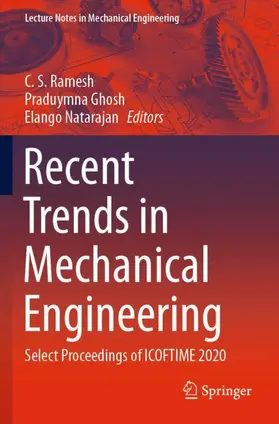 Ramesh / Natarajan / Ghosh |  Recent Trends in Mechanical Engineering | Buch |  Sack Fachmedien