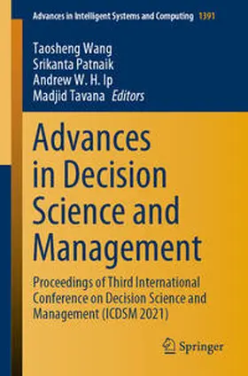 Wang / Patnaik / Ip | Advances in Decision Science and Management | E-Book | sack.de