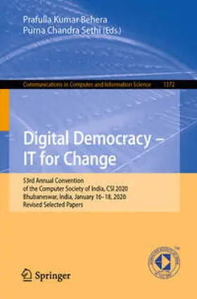 Behera / Sethi | Digital Democracy – IT for Change | E-Book | www2.sack.de