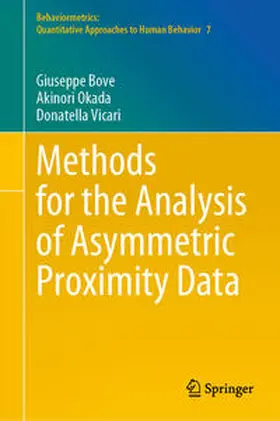 Bove / Okada / Vicari |  Methods for the Analysis of Asymmetric Proximity Data | eBook | Sack Fachmedien